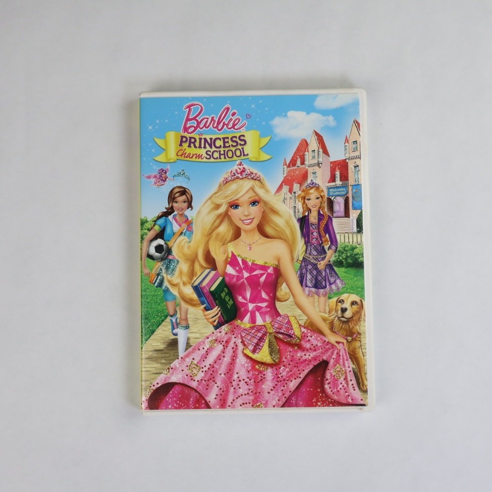 Barbie Princess Charm School DVD 2011 Animated Childrens Movie Blair Willows